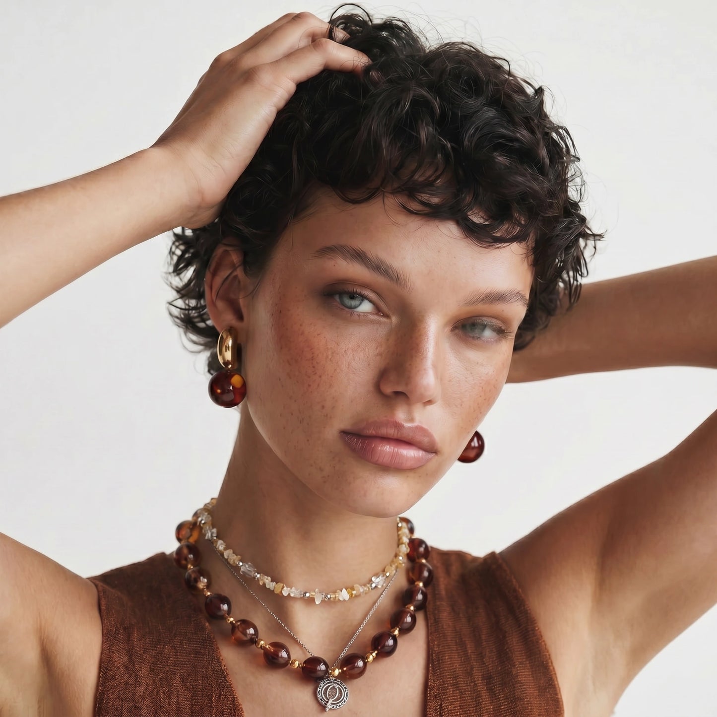 Earthbound Gelaagde Ketting