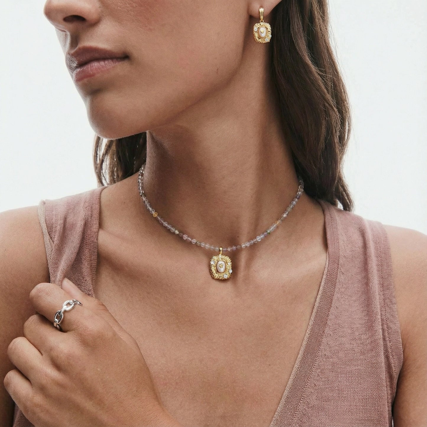 Barokke Dromen Edelstenen Ketting