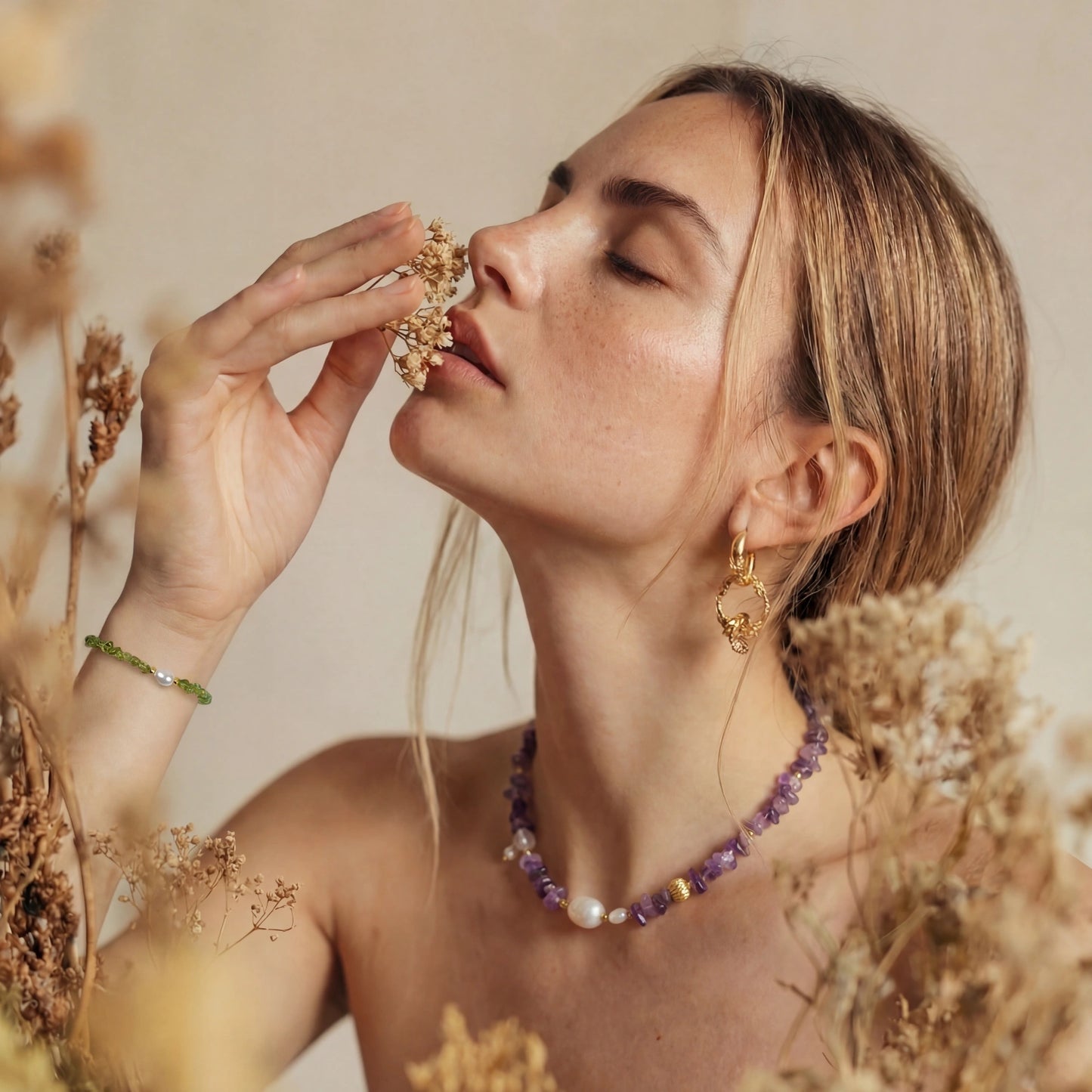 Mystieke Amethist Ketting